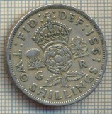 9667 MONEDA -MAREA BRITANIE -TWO SHILLINGS(FLORIN)-anul 1951-starea care se vede