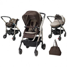 Carucior Trio Loola Excel Earth Brown foto