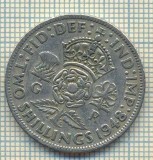 9574 MONEDA -MAREA BRITANIE -TWO SHILLINGS(FLORIN)-anul 1948-starea care se vede