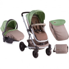 Carucior 3 in 1 S-500 Green Beige foto