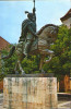 Romania - CP circulata 1973 - Alba Iulia - Monumentul lui Mihai Viteazul, Fotografie