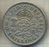 9609 MONEDA -MAREA BRITANIE -TWO SHILLINGS(FLORIN)-anul 1950-starea care se vede