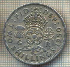 9609 MONEDA -MAREA BRITANIE -TWO SHILLINGS(FLORIN)-anul 1950-starea care se vede
