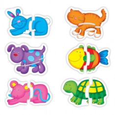 Baby Puzzle Pets - Puzzle cu Animale de Companie foto