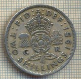 9661 MONEDA -MAREA BRITANIE -TWO SHILLINGS(FLORIN)-anul 1951-starea care se vede