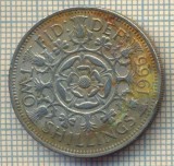 9674 MONEDA -MAREA BRITANIE -TWO SHILLINGS(FLORIN)-anul 1966-starea care se vede, Europa