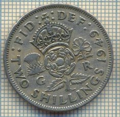 9647 MONEDA -MAREA BRITANIE -TWO SHILLINGS(FLORIN)-anul 1949-starea care se vede