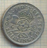 9631 MONEDA -MAREA BRITANIE -TWO SHILLINGS(FLORIN)-anul 1949-starea care se vede