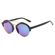 Ochelari Soare Fashion Dama - Retro Style, Lentile Rotunde , Polarizati-Verde