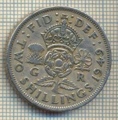 9625 MONEDA -MAREA BRITANIE -TWO SHILLINGS(FLORIN)-anul 1949-starea care se vede