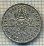 9561 MONEDA -MAREA BRITANIE -TWO SHILLINGS(FLORIN)-anul 1948-starea care se vede