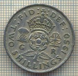 9598 MONEDA -MAREA BRITANIE -TWO SHILLINGS(FLORIN)-anul 1950-starea care se vede