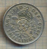 9607 MONEDA -MAREA BRITANIE -TWO SHILLINGS(FLORIN)-anul 1950-starea care se vede
