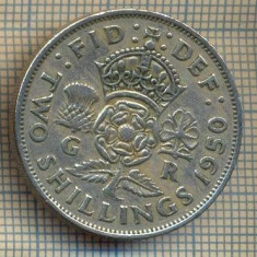 9607 MONEDA -MAREA BRITANIE -TWO SHILLINGS(FLORIN)-anul 1950-starea care se vede