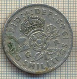 9648 MONEDA -MAREA BRITANIE -TWO SHILLINGS(FLORIN)-anul 1949-starea care se vede
