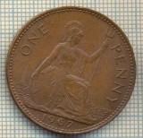 9678 MONEDA -MAREA BRITANIE -ONE PENNY -anul 1967-starea care se vede, Europa