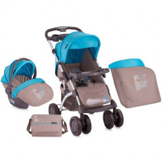 Carucior 2in1 Apollo Beige Blue Giraffe foto