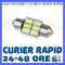 BEC AUTO LED LEDURI - SOFIT FESTOON C5W 31 mm 6 SMD CANBUS FARA EROARE - NUMAR