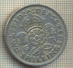 9637 MONEDA -MAREA BRITANIE -TWO SHILLINGS(FLORIN)-anul 1949-starea care se vede