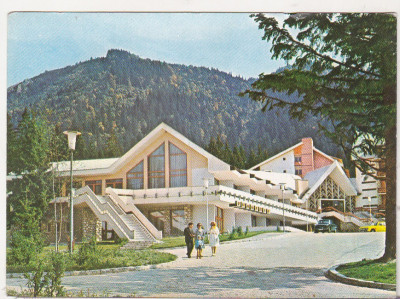 bnk cp Poiana Brasov - Hotelul Teleferic - necirculata - marca fixa foto