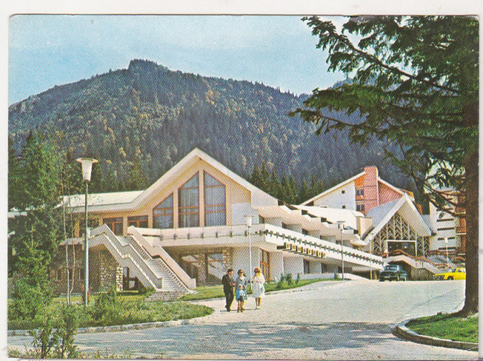 bnk cp Poiana Brasov - Hotelul Teleferic - necirculata - marca fixa