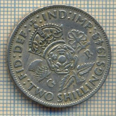 9546 MONEDA -MAREA BRITANIE -TWO SHILLINGS(FLORIN)-anul 1948-starea care se vede