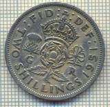 9664 MONEDA -MAREA BRITANIE -TWO SHILLINGS(FLORIN)-anul 1951-starea care se vede