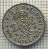 9597 MONEDA -MAREA BRITANIE -TWO SHILLINGS(FLORIN)-anul 1950-starea care se vede