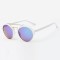 Ochelari Soare Fashion Dama - Retro Style, Lentile Rotunde ,Polarizati - Albi