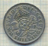 9628 MONEDA -MAREA BRITANIE -TWO SHILLINGS(FLORIN)-anul 1949-starea care se vede