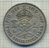9526 MONEDA -MAREA BRITANIE -TWO SHILLINGS(FLORIN)-anul 1948-starea care se vede