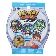 Set 3 Medalii Yo-Kai in Punguta foto