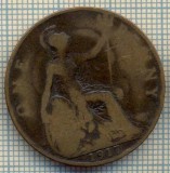 9695 MONEDA -MAREA BRITANIE -ONE PENNY -anul 1917-starea care se vede, Europa