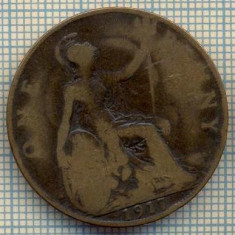 9695 MONEDA -MAREA BRITANIE -ONE PENNY -anul 1917-starea care se vede