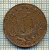 9707 MONEDA -MAREA BRITANIE -HALF PENNY -anul 1944-starea care se vede, Europa