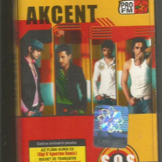 A(01) Caseta audio -AKCENT-volunul S.O.S.