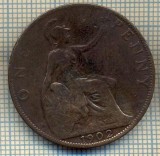 9701 MONEDA -MAREA BRITANIE -ONE PENNY -anul 1902-starea care se vede