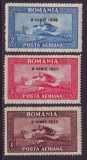 Romania 1930 - C.Raiu Posta Aeriana cu supratipar (filigran orizontal)
