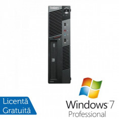 Calculator LENOVO Thinkcentre M91P USFF, Intel Core i5-2400s 2.50GHz, 4GB DDR3, 500GB SATA, DVD-RW + Windows 7 Professional foto