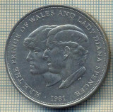 9738 MONEDA -MAREA BRITANIE -25 NEW PENCE -anul 1981 -starea care se vede, Europa