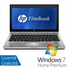 Laptop HP EliteBook 2560P, Intel Core i5-2410M 2.30GHz, 4GB DDR3, 250GB SATA, DVD-RW + Windows 7 Home Premium foto