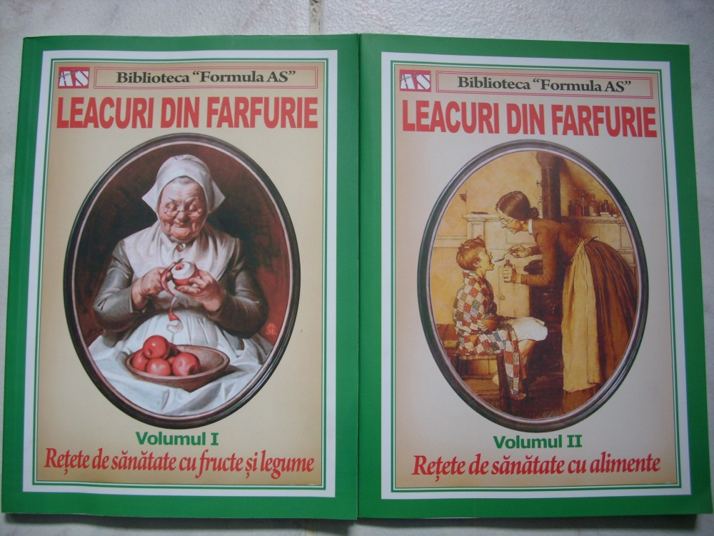 Leacuri din farfurie-formula AS 2 vol. | arhiva Okazii.ro