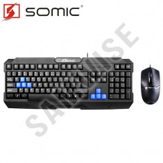 ***NOU*** Kit Tastatura + Mouse Somic Xeiyo T503, Gaming, USB, GARANTIE !!! foto