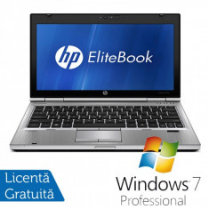 Laptop HP EliteBook 2560P, Intel Core i5-2410M 2.30GHz, 4GB DDR3, 320GB SATA, DVD-RW + Windows 7 Professional foto