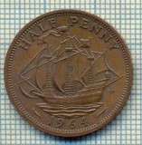 9717 MONEDA -MAREA BRITANIE -HALF PENNY -anul 1964 -starea care se vede