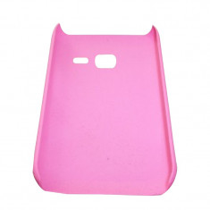 Husa tip capac spate roz (cu puncte) pentru telefon Samsung Galaxy Ace Duos S6802 foto