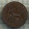 9742 MONEDA -MAREA BRITANIE - FARTHING -anul 1900 ? -starea care se vede