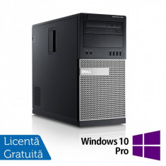 Calculator DELL GX990 Tower, Intel Core i5-2500, 3.30 GHz, 8GB DDR3, 320GB SATA, DVD-RW + Windows 10 Pro foto