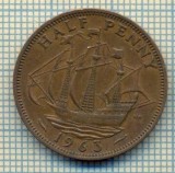 9730 MONEDA -MAREA BRITANIE -HALF PENNY -anul 1963 -starea care se vede, Europa