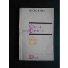 Gheorghe Tiplea - Cantati preacuvinte (cu autograf si dedicatie)